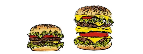 Fastfood steeds ongezonder