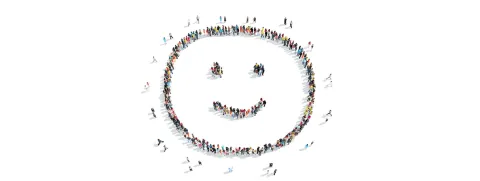 Gelukkig door groente, fruit en bewegen