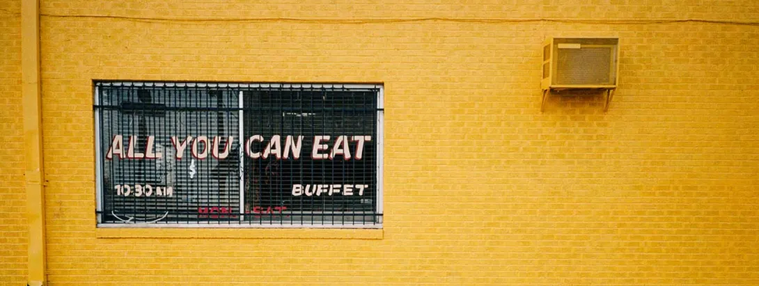 Restaurants serveren wereldwijd te grote porties