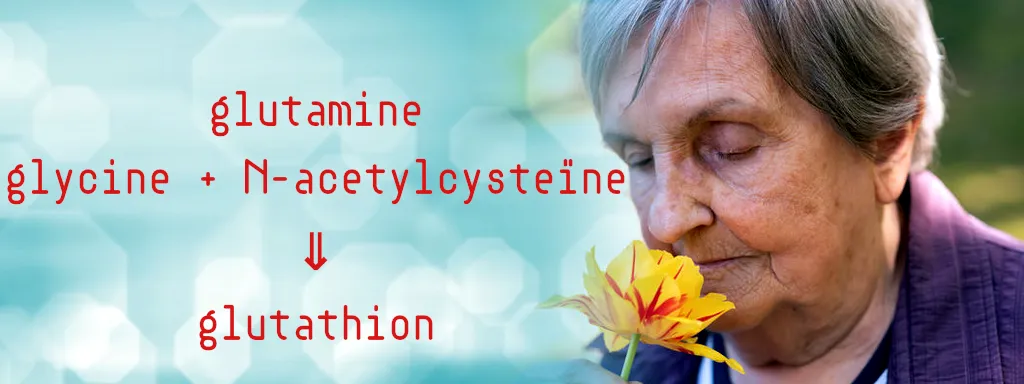 Glycine en cysteïne gaan veroudering tegen