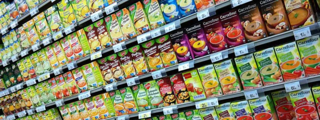 Industrieel voedsel ongezond